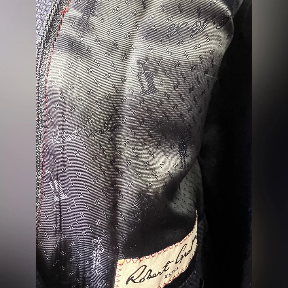 Robert Graham Blue Sport Coat Classic Elegance- Jestset, Size:54T, Jacket‎ only